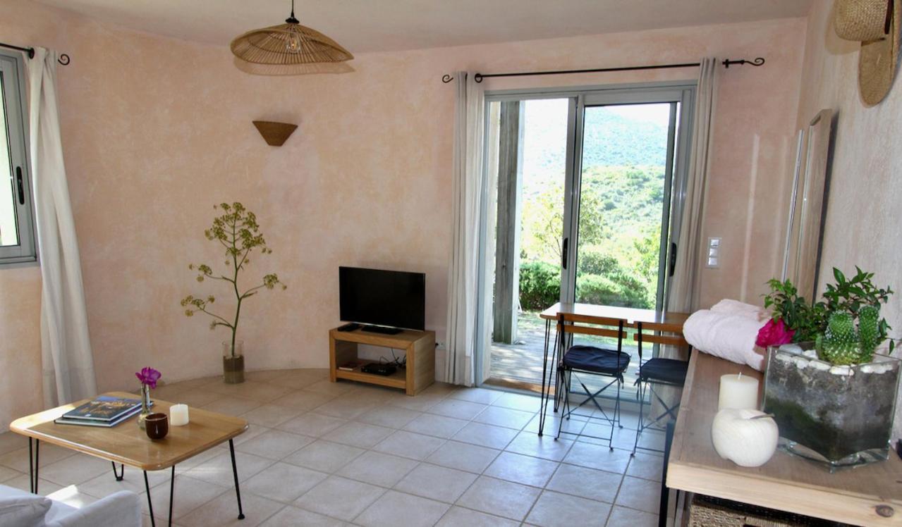 Studio, Vue Sur Mer Et Montagne Saint-Florent  Dış mekan fotoğraf